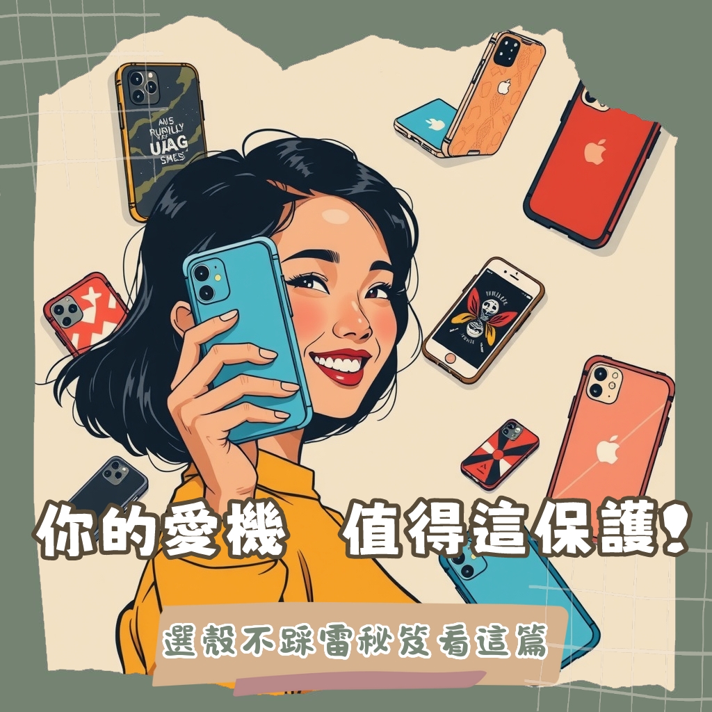 多款手機殼品牌展示,包含軍規防摔、時尚設計與高CP值類型,幫助你輕鬆挑選最適合的手機殼。
