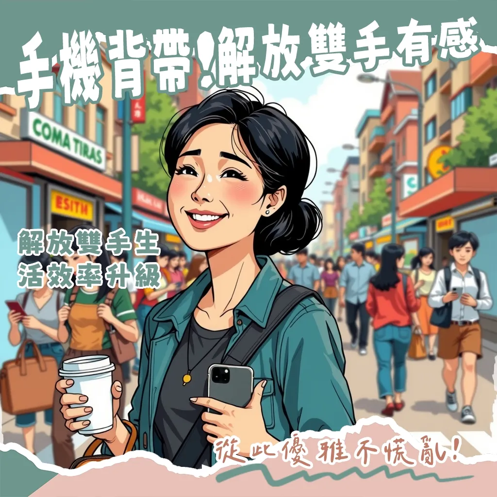 多功能手機背帶結合模組化擴充配件，打造個人EDC隨身系統，解放雙手讓生活更輕便的指南。