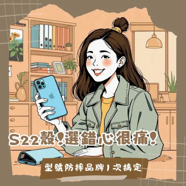 Samsung Galaxy S22手機殼推薦,包含軍規防摔、透明抗黃變與各品牌比較指南。