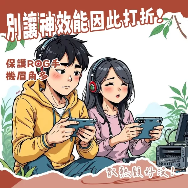 ROG Phone 6 電競手機殼，注重散熱、配件兼容與精準開孔的防摔選擇指南。