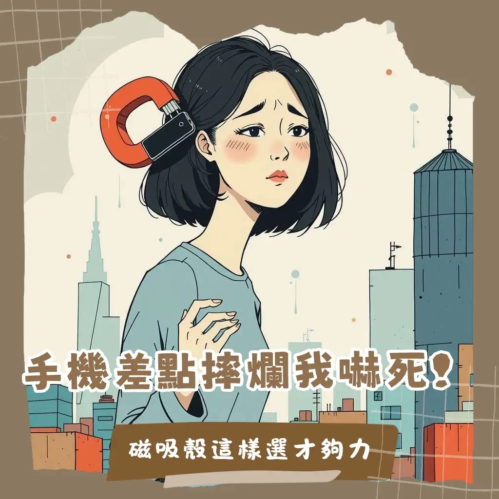 磁吸手機殼推薦:圖解磁吸力強度、材質保護性、功能整合與設計,讓你挑選最穩固實用的手機殼。