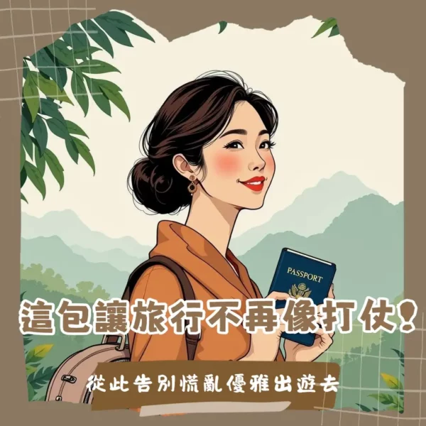 多功能護照包選購指南，內含收納分區、RFID防盜與材質挑選重點。