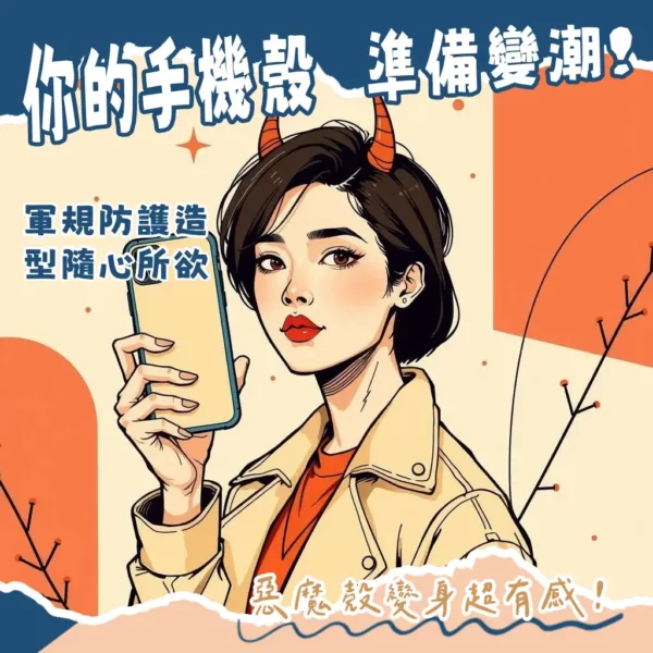 惡魔手機殼客製化防摔殼搭配指南，包含模組化設計、IP聯名與軍規防護重點解析，助你找到最佳手機保護方案。