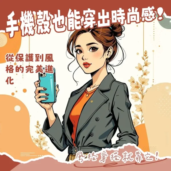 Skinarma 手機殼開箱實測，潮流設計與軍規防摔的完美結合，展示其獨特立體浮雕與可替換式腕帶支架。