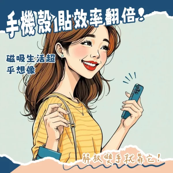 磁吸手機殼選購指南，從iPhone MagSafe到安卓Qi2兼容性，包含磁力強度、防摔保護與多功能配件推薦。