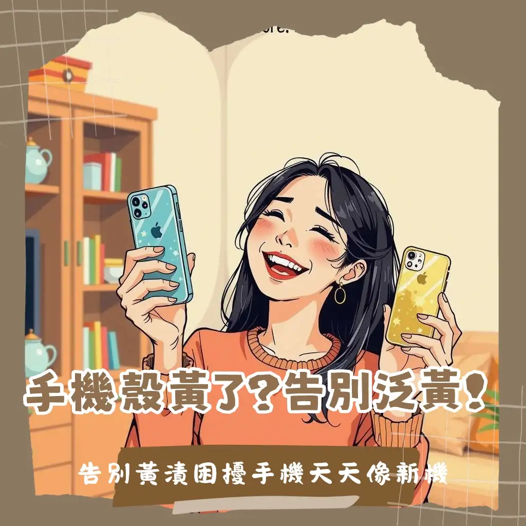 透明手機殼挑選指南,告別泛黃與刮傷,兼具抗黃變、防摔、防指紋功能