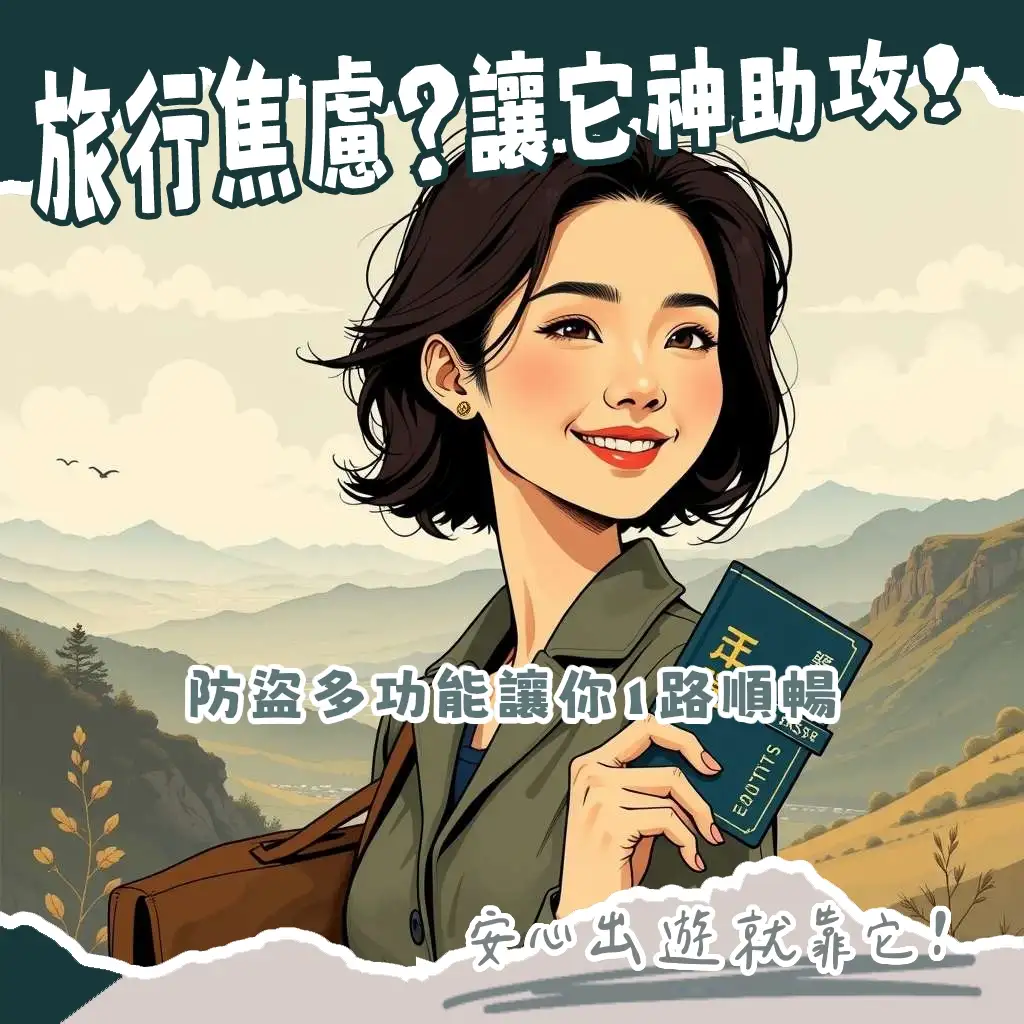 2025護照包推薦指南,為男性提供多功能、防盜與收納的完美選擇。
