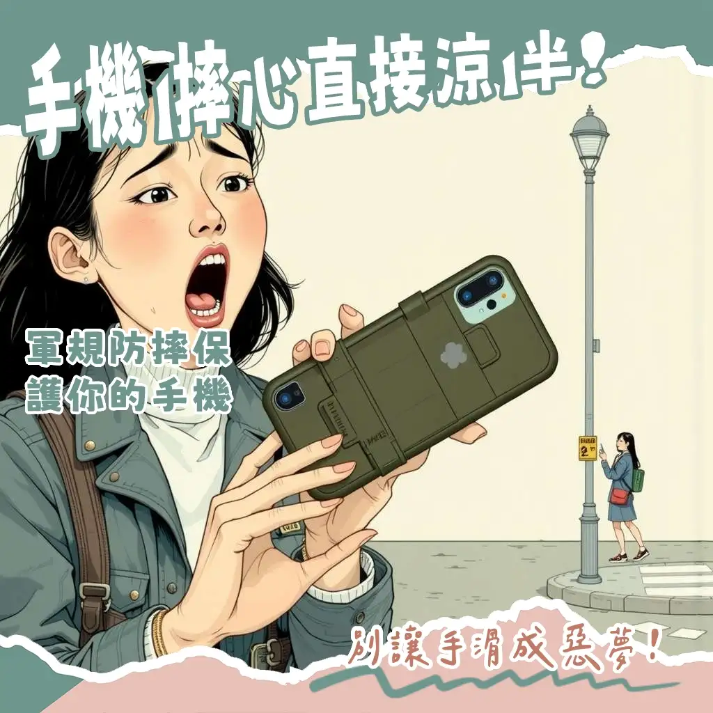 軍規防摔手機殼選購指南，解析MIL-STD-810G認證與複合材質設計，提供實用防摔殼推薦。