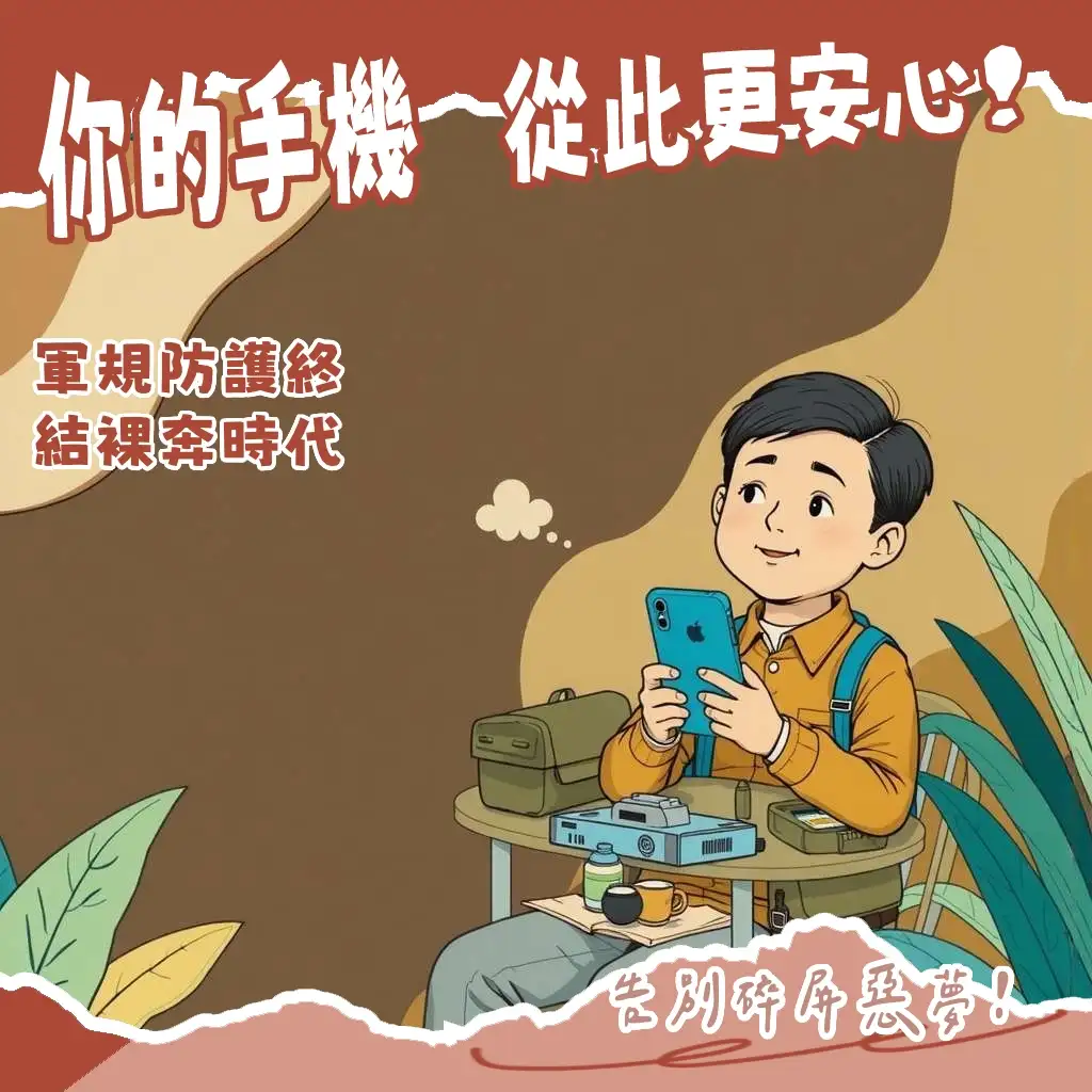 軍規手機殼指南：防摔保護殼的MIL-STD-810認證與品牌推薦