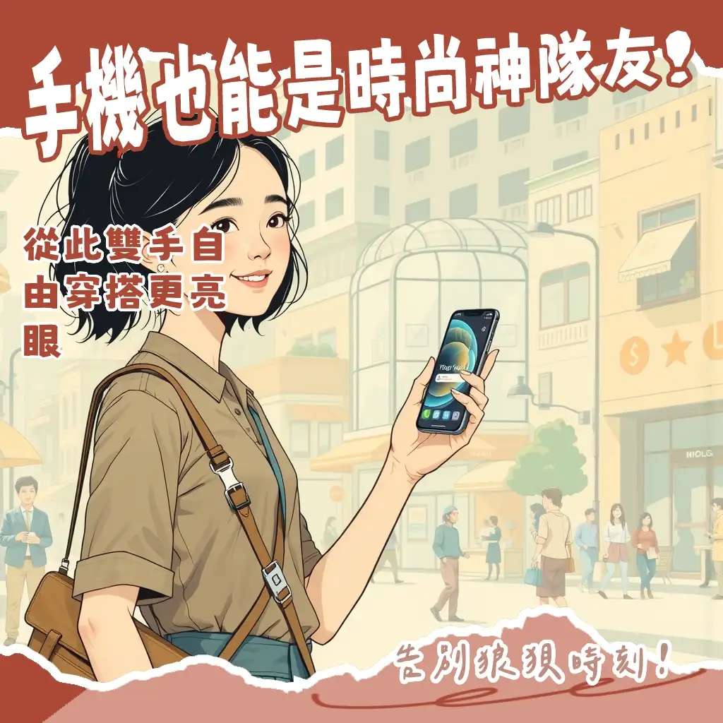 出門不只帶手機！多功能手機背帶讓日常穿搭與效率神升級