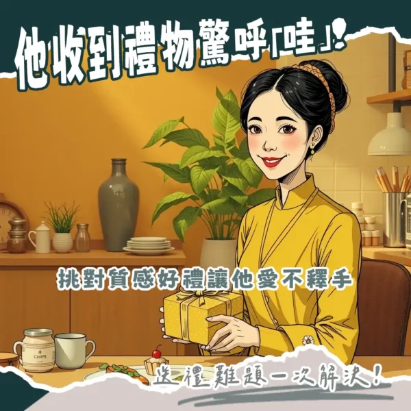 每次送禮都煩惱?這樣挑「有質感的生日禮物男」讓他驚喜又愛用!