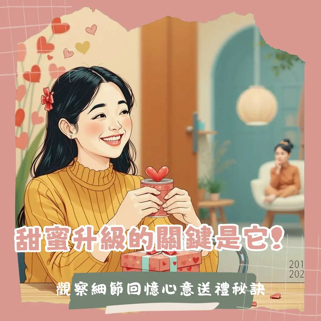 情人節禮物要送什麼？男女友禮物挑選指南與心意表達秘訣