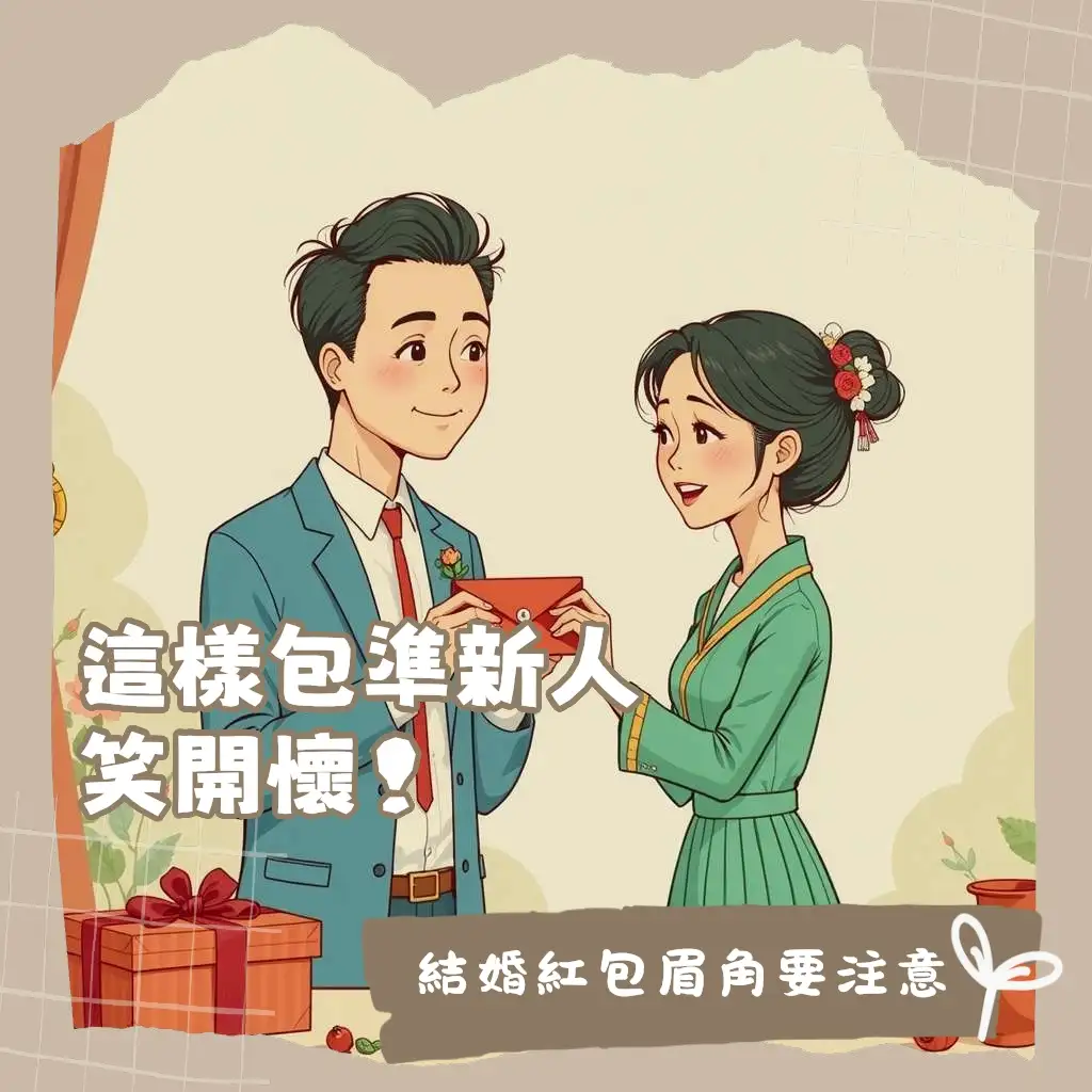 2025結婚紅包行情指南：禮金數字與交情地點的完美搭配