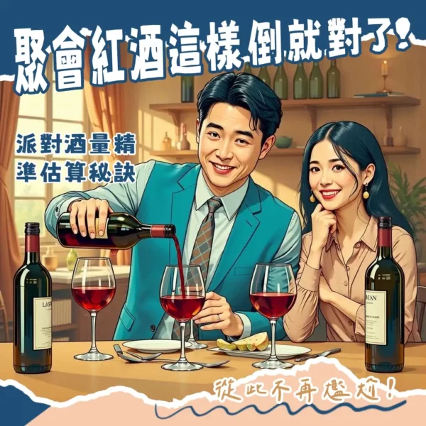750ml紅酒倒幾杯：標準容量、派對計算與醒酒指南。
