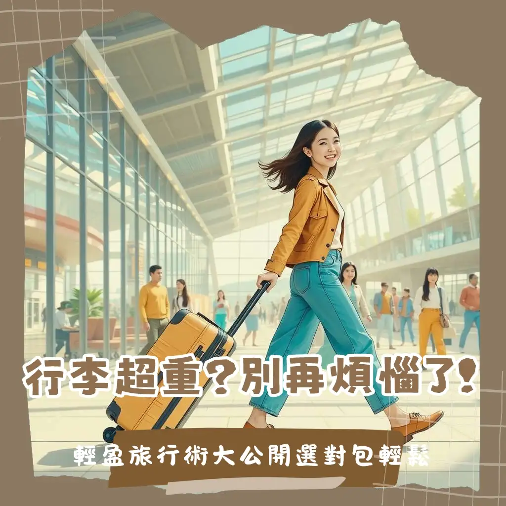 2025超輕行李箱推薦：輕量登機箱與28吋行李箱選購指南，告別超重煩惱。
