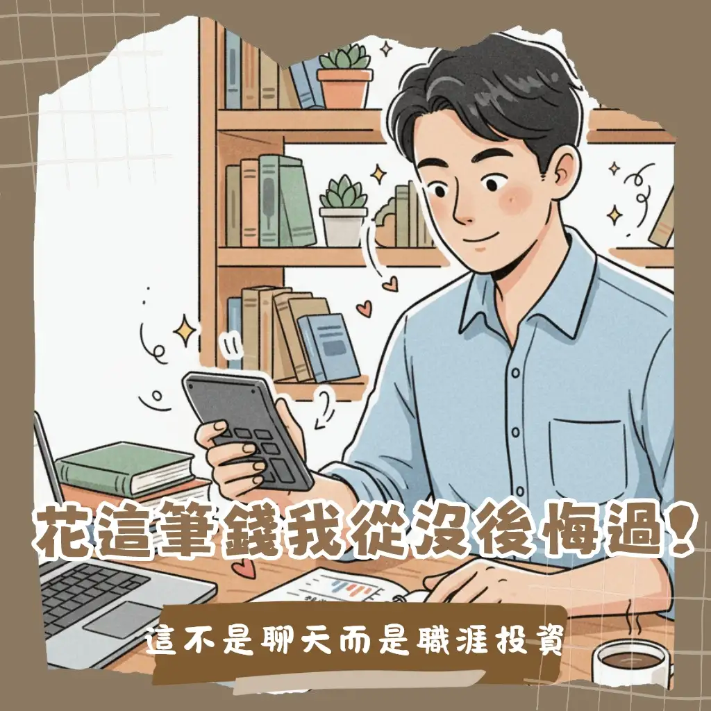 職涯諮詢價格多少才合理？阿哲教你用投資報酬率算出真正身價