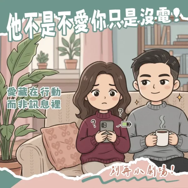 破解ISTP已讀不回的男人邏輯,他們只是開啟了省電模式而非討厭你