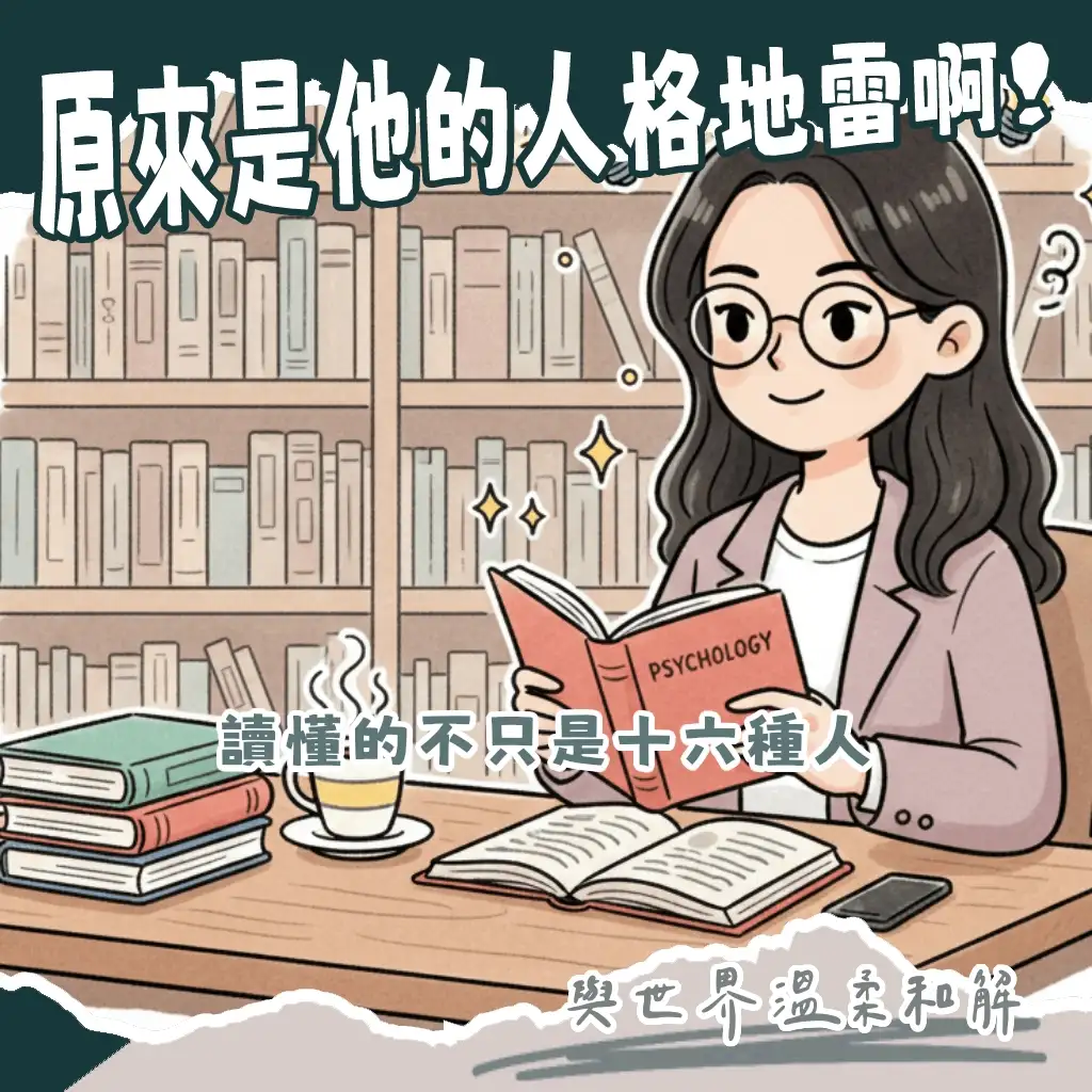 不再只做網路測驗，這份16型人格書推薦清單幫你讀懂人心與職場生存術