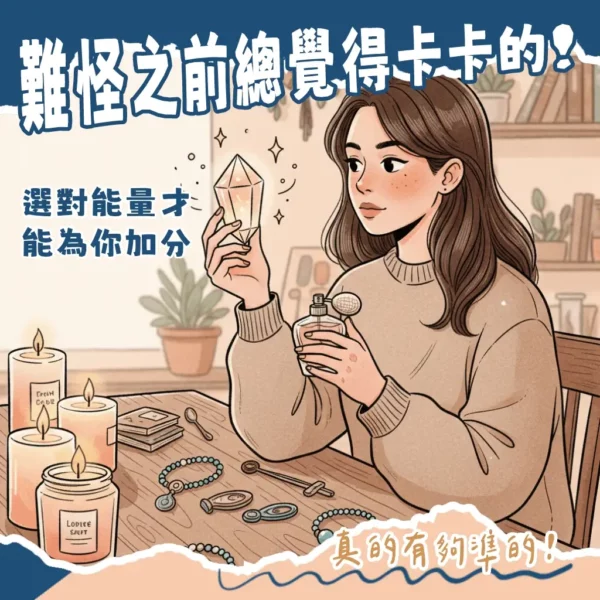 找到你的命定能量，16型人格專屬MBTI幸運物挑選指南