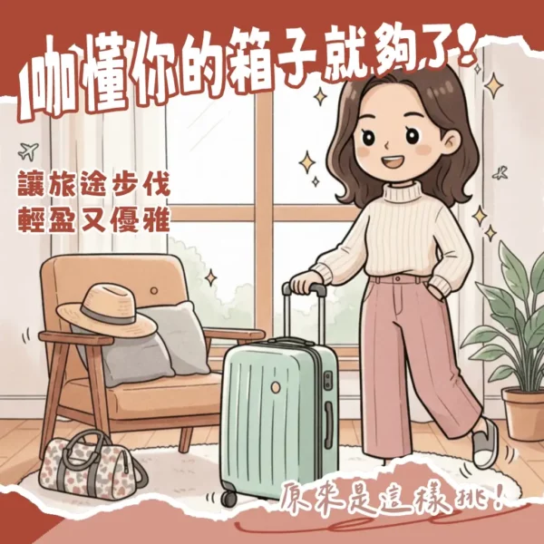 打造完美旅程!輕鬆挑選你的命定行李箱品牌推薦指南