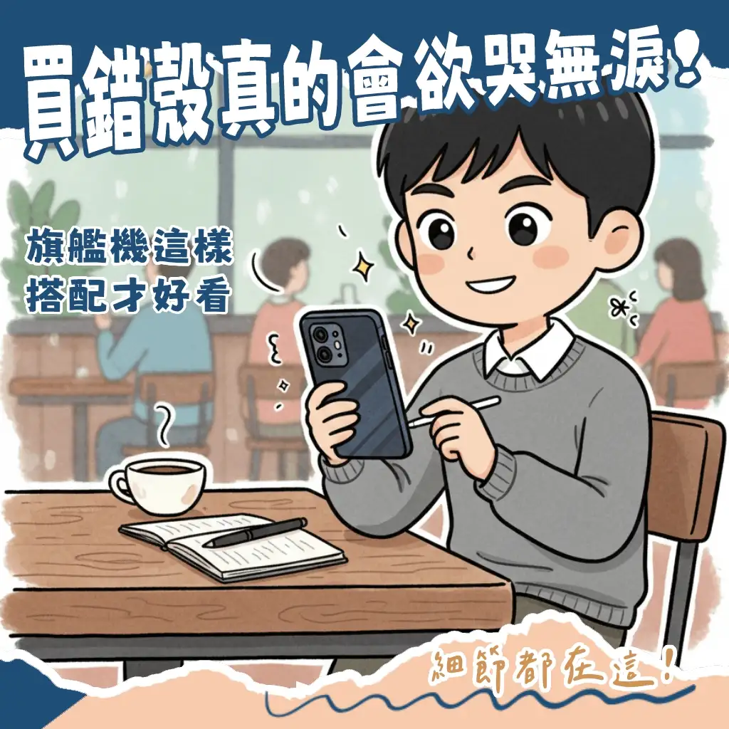 S25 Ultra手機殼超強挑選術！我的旗艦機這樣才最帥