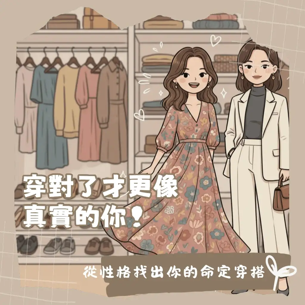 穿對風格氣場大開從MBTI穿搭找出你的命定造型