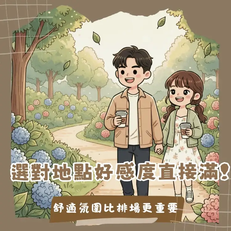 第一次約會地點推薦清單與男生隨身必備物品指南